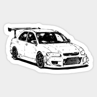 Ichijo's Mitsubishi Lancer Evolution [ Initial D ] Sticker